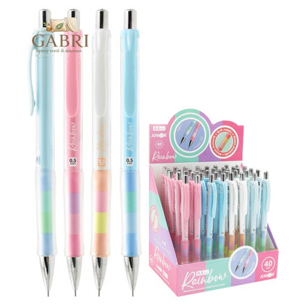 Mikrotužka / Pentelka JUNIOR Rainbow 0.5 mm (mix /cena 1ks)