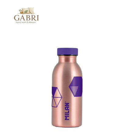 Izotermická láhev z nerezové oceli 354 ml měděná série, lila