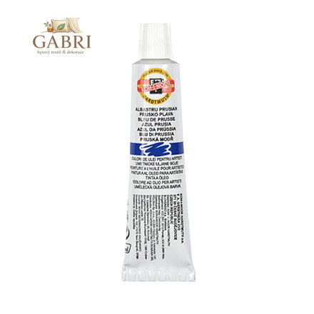 Barva olej. um. 16 ml, modrá pruská