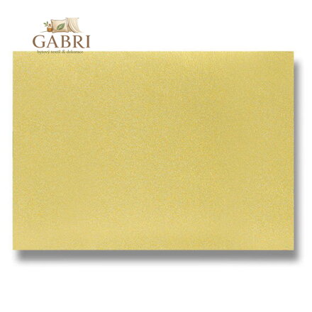 Listov.karta CF - 210x297 mm, zlatá 210g (25 ks)