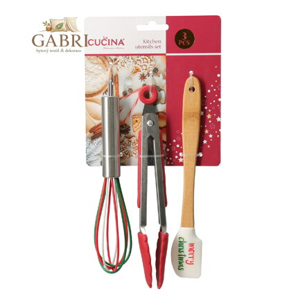 Kuchyňské nářadí - vánoční sada 3 ks