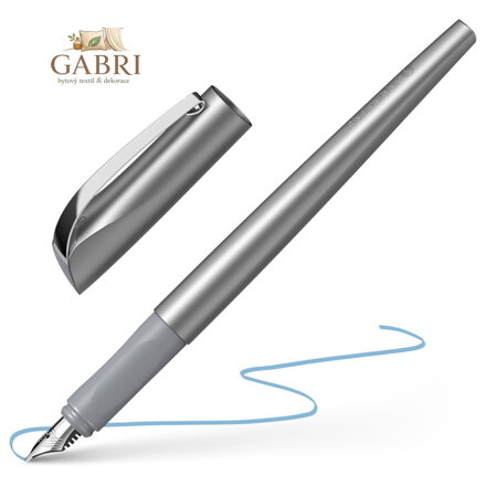 Kaligrafické plnicí pero Schneider Callissima anthracite 1.1 mm - modrá náplň