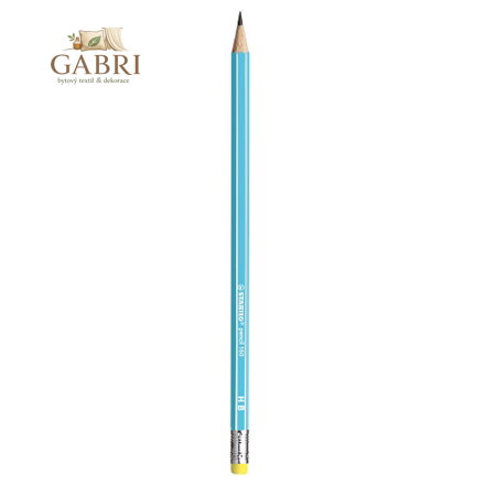 Tužka grafitová HB STABILO pencil 160 s gumou - sv. modrá