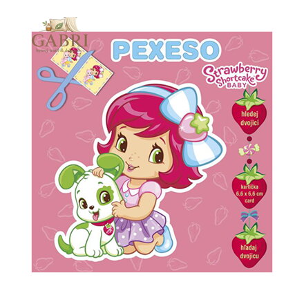 Pexeso Akim - Strawberry s Maxi kartičkami