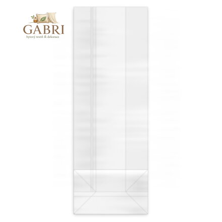 Sáček čirý (OPP) s obdélníkovým dnem 10+6 x 28 cm