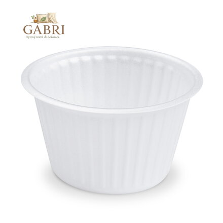 Termo miska kulatá bíla 460 ml, /50 ks/