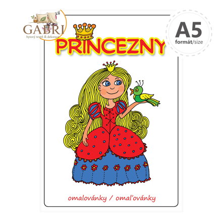 Omalovánka A5 - Princezny