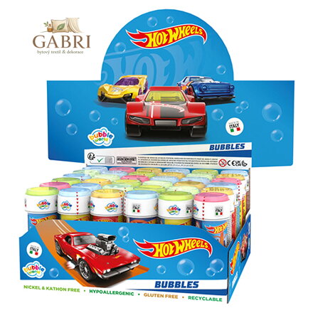 Bublifuk DULCOP 60 ml, Hot Wheels