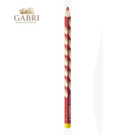 Pastelka STABILO EASYcolors pro leváky bordová