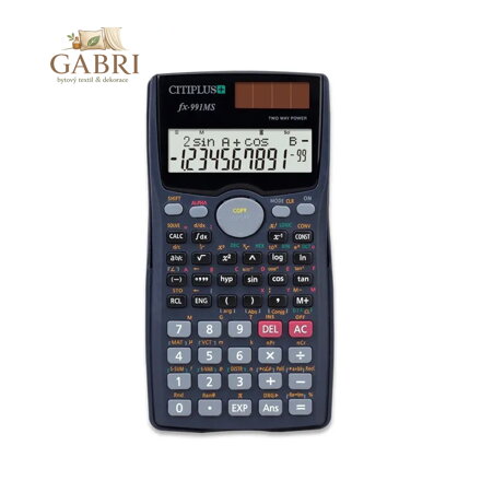 Kalkulačka vědecká OSALO SX-991MS (10+2 znaků, 2 řádky)