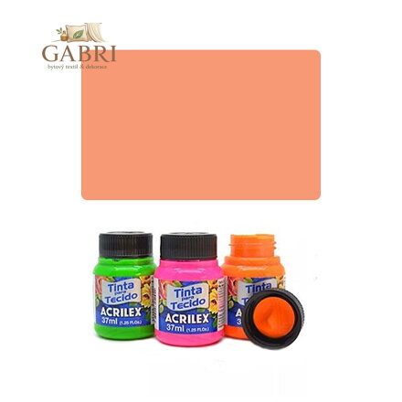 ACR Barva na textil 37ml, Salmon 518