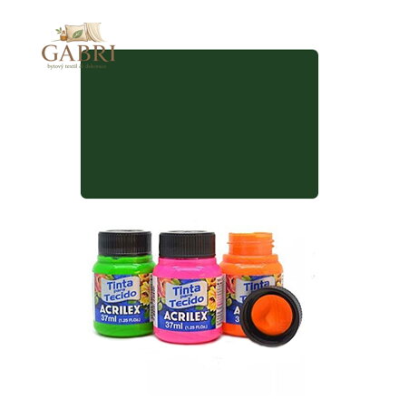 ACR Barva na textil 37ml, Moss Green 513