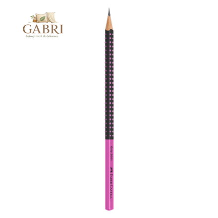 Tužka Faber-Castell Grip 2001/HB černo růžová