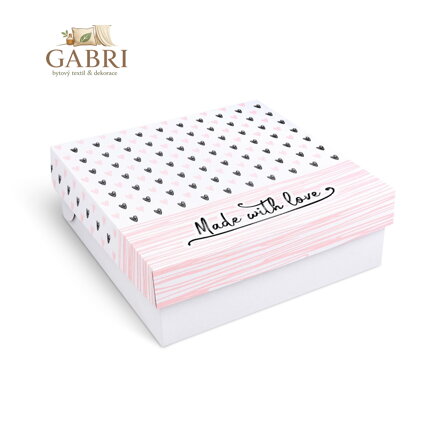 Krabice na dort celoplošný potisk 28 x 28 x 10 cm, 100 ks