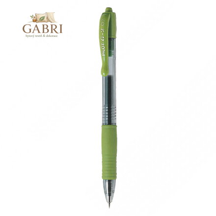 Roller gelový PILOT "G-2" svetlozelený 0,7 mm