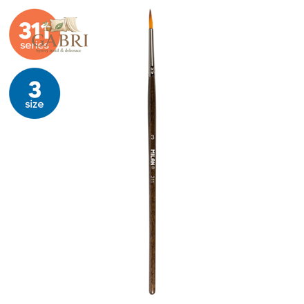 Štětec kulatý MILAN č. 2 3-311