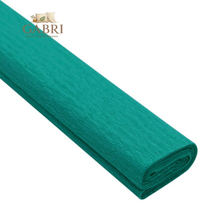 Krepový papír JUNIOR 200x50 cm - tyrkysový 21