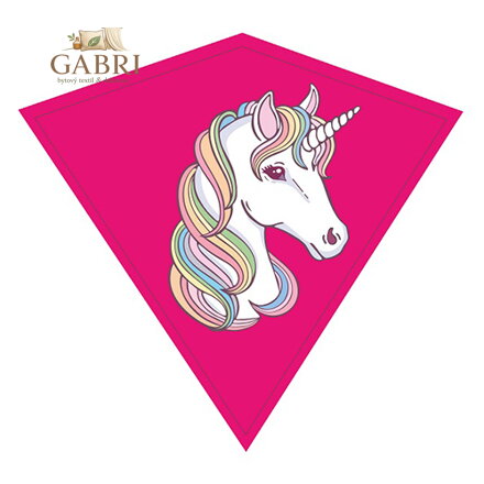 Drak - Jednorožec 68x73 cm