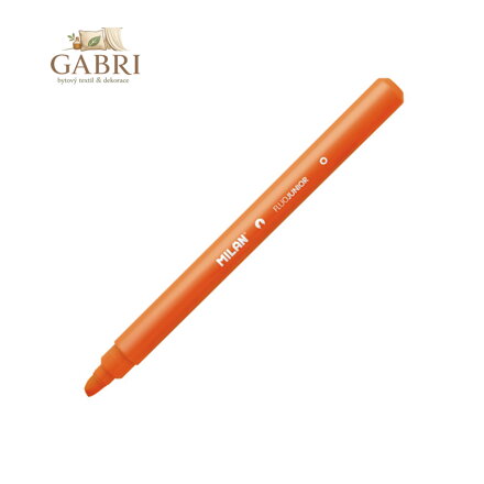 Zvýrazňovač MILAN Flou JUNIOR - oranžový