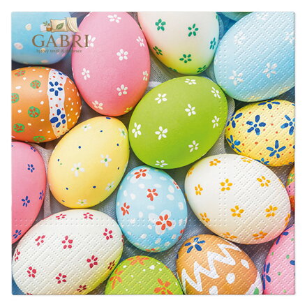 Ubrousky TaT 33x33cm Family Eggs