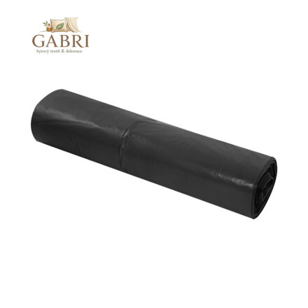Pytle na odpad LDPE 60 x 70 cm, černé 60 l / 25 ks, 25 mic