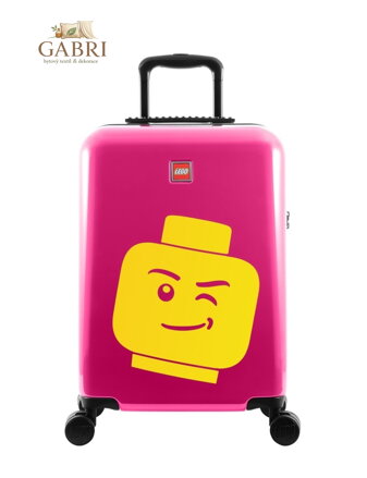 LEGO Luggage ColourBox Minifigure Head 20\" - Berry