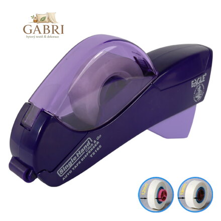 Odvíječ lepicí pásky Eagle s 2 páskami, fialová