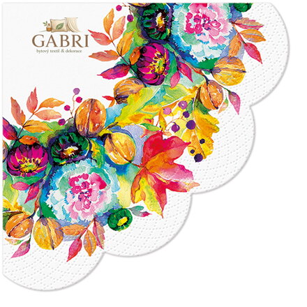 Ubrousky PAW L 33x33cm Power of Autumn