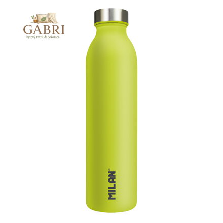 Termo láhev MILAN Acid series, 591ml, žlutá