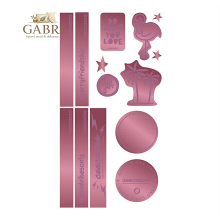 Reflexní samolepky StickyRicky coocazoo, Berry