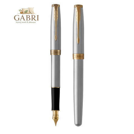 Pero plníci PARKER Sonnet Stainless Steel GT -F-