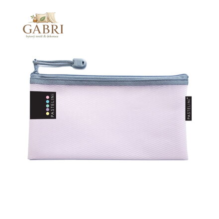 Obálka se zipem síťovaná DL PASTELINI růžová