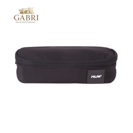 Pouzdro na pera MILAN oválný, Shadow séria - černý