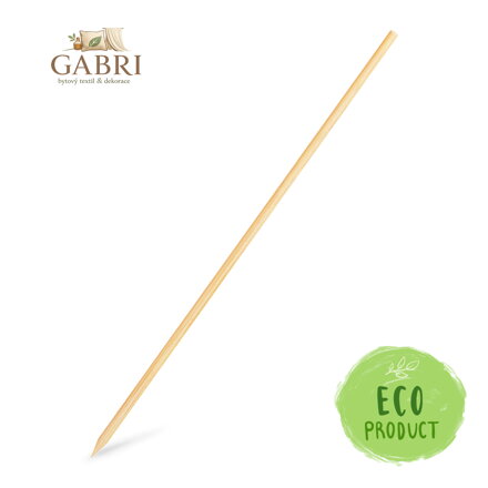 Špejle bambusové ostré 40 cm, (100 ks v bal.)