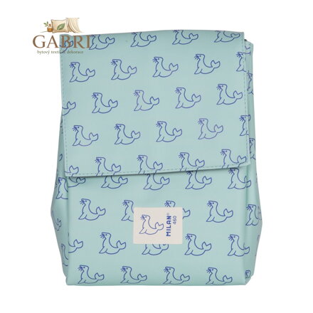 Izotermická taška na potraviny MILAN 460 (3,5 L) + 2x kulatý box - zelená