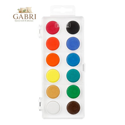 Barvy vodové 12 p. (22,5)