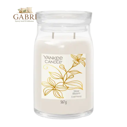 Svíčka Yankee Candle - SLOW BLOOM, velká