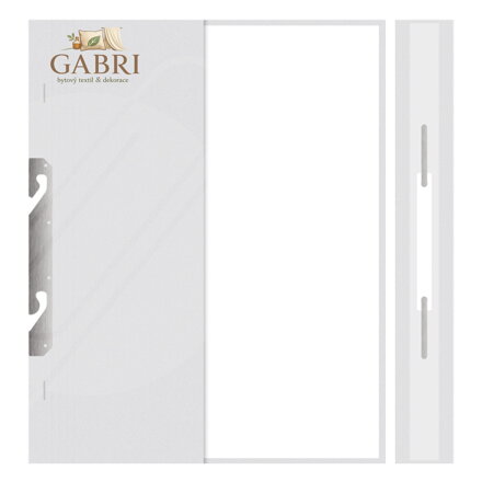 Rychlovazač A4 RZP - závěsný poloviční, EKO - bílý