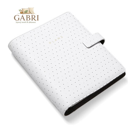 Diář Filofax Moonlight A5 bílý