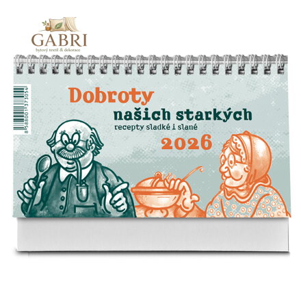Kalendář stolní 2026 Dobroty