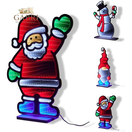 Světelná dekorace s LED světlem Infinity Lights 45 cm (mix /cena 1ks)