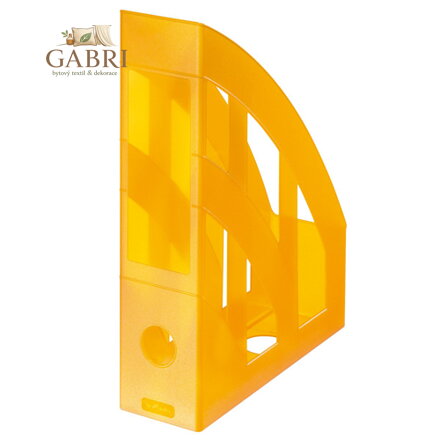 Stojan na časopisy - Classic oranžový - transparent.