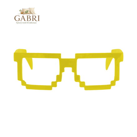 Brýle Pixels, žlutá