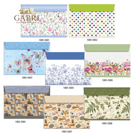 Obálka s potiskem C5, různé motivy, mix