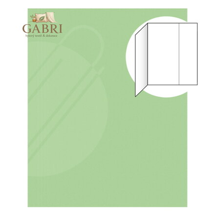 Odkládací mapa s 1 klopou EKO 251 - zelená