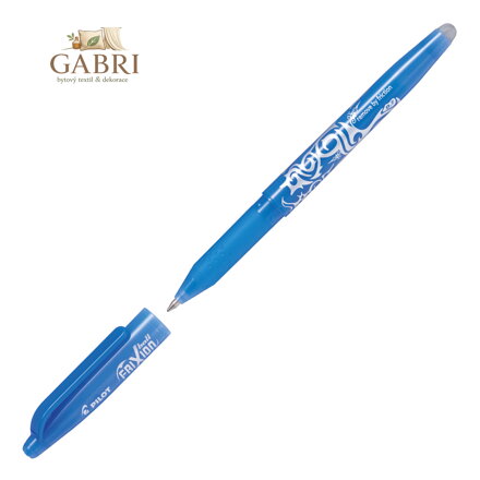 Roller gelový PILOT Frixion 0,7 nebeský modrý