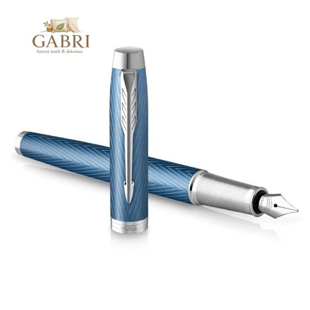 Pero plnicí Parker IM Premium Blue Grey CT, hrot "F"