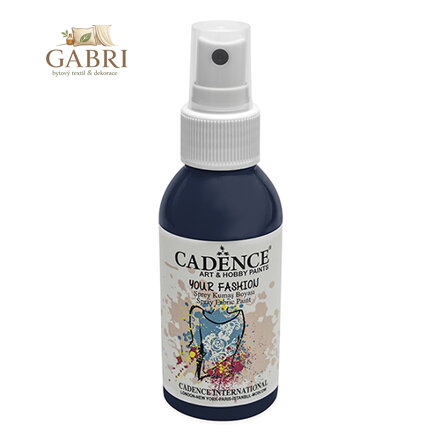 Textilní barva ve spreji Cadence, petrolejová, 100ml