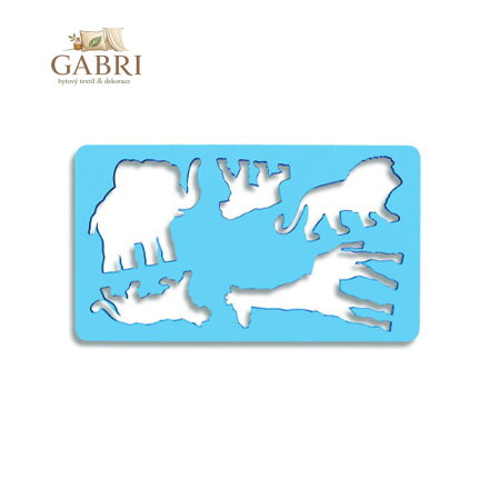 Šablona zvířátko 4 -Lev