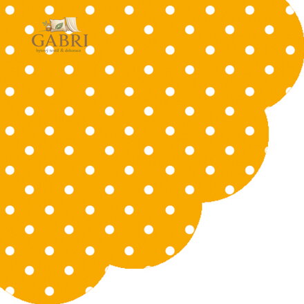 Ubrousky PAW R 32 cm Dots Orange